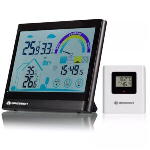 Bresser VentAir thermo-hygrometer met aanraakscherm - Afbeelding 2