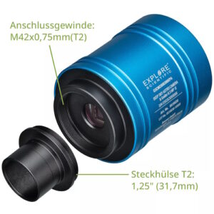 Explore scientific 4K deep sky Astro camera en guider 8,3 Mp II - Afbeelding 3