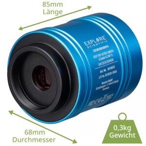 Explore scientific 4K deep sky Astro camera en guider 8,3 Mp II - Afbeelding 4